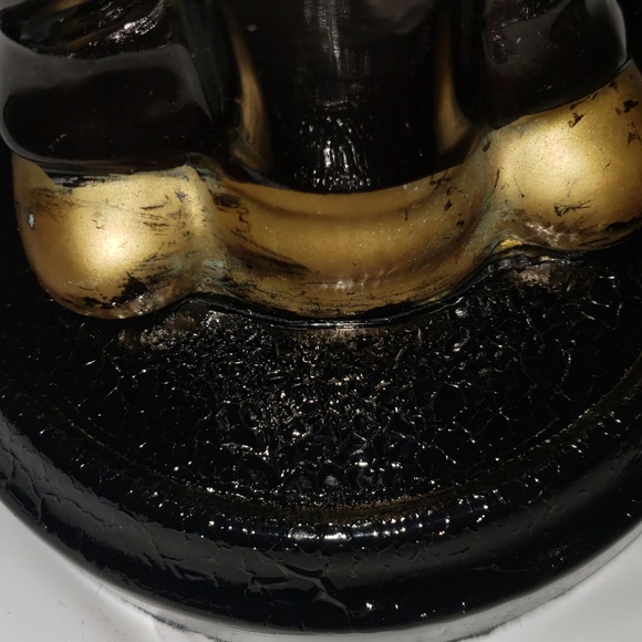 RARE VINTAGE RESTORED DRUNK HOBO LEANING ON LIGHT POLE - Picture 11 of 15